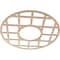 Ekena Millwork O'Neal Wood Fretwork Pierced Ceiling Medallion, Alder, 36"OD x 13 1/8"ID x 1/4"T CMWP36X36X0250ONAL - alternate 4